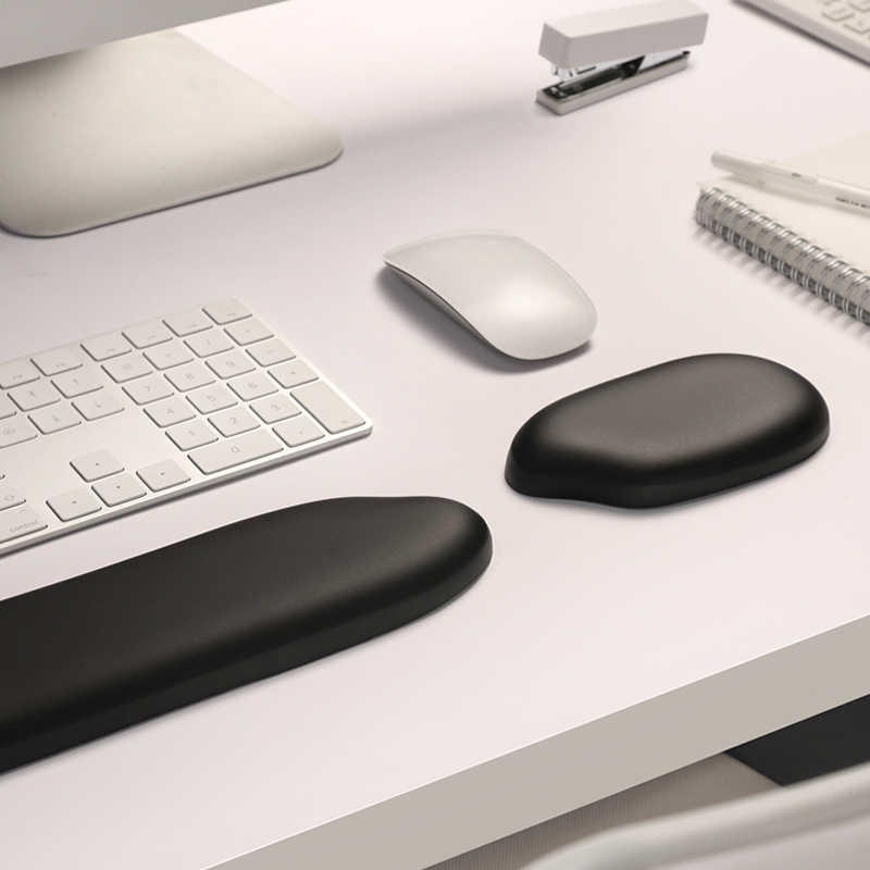 Keyboard Wrist Pad Leather - Tappetino per Mouse da polso in