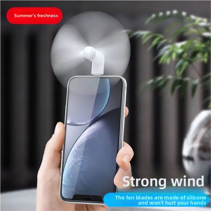 Usb Fan Silent - Mini Ventilatore per Telefono Tipo C,