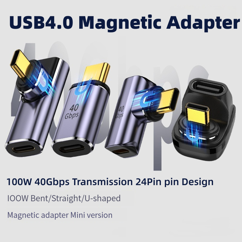 Type C Multiport Adapter - Adattatore magnetico USB4.0 Thunderbolt3 40Gbps 8K