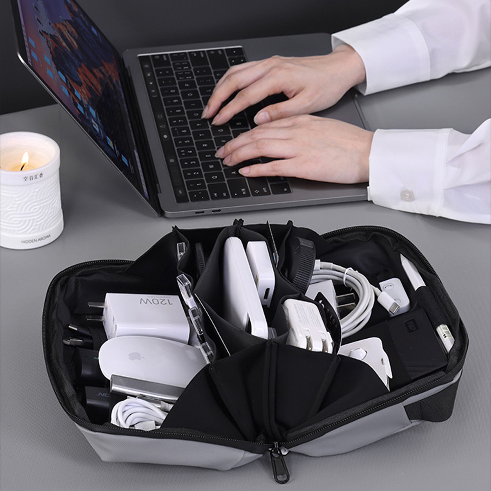 Tech Accessories Organizer Pouch - Custodia tecnica da viaggio 1 pezzo,