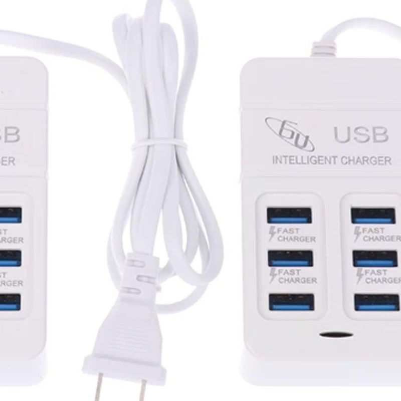Type C Multiport Adapter - 1PC Spina DEGLI STATI UNITI 6Ports