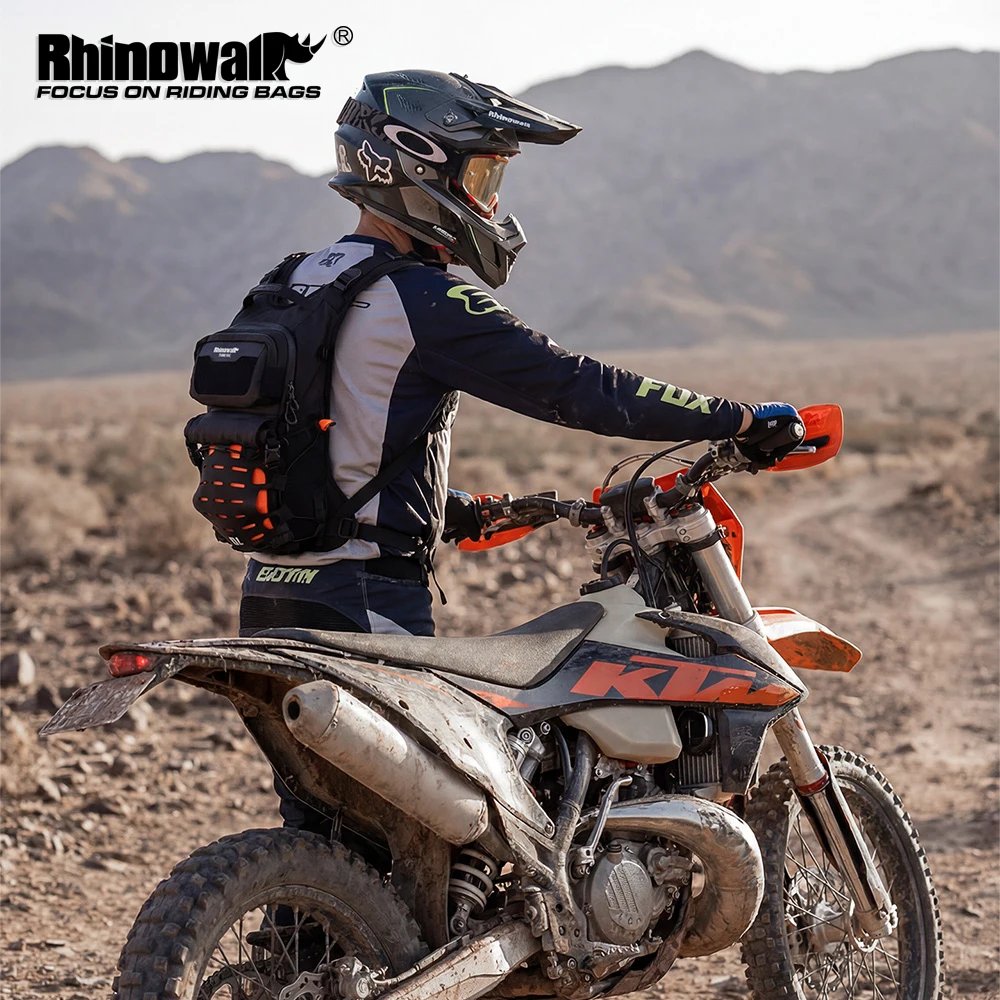 Tech Accessories Bag - Zaino per Moto Rhinowalk 10L con