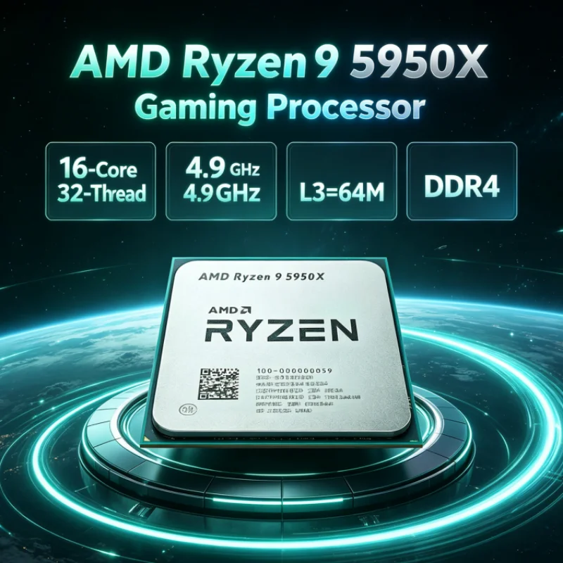 Amd Cpu Ryzen 9 - AMD Ryzen 9 5950X CPU da