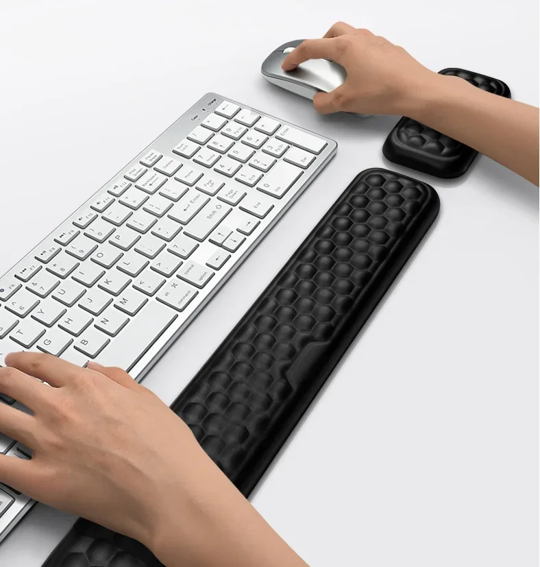 Keyboard Wrist Pad Leather - Protezione per mouse e tastiera da