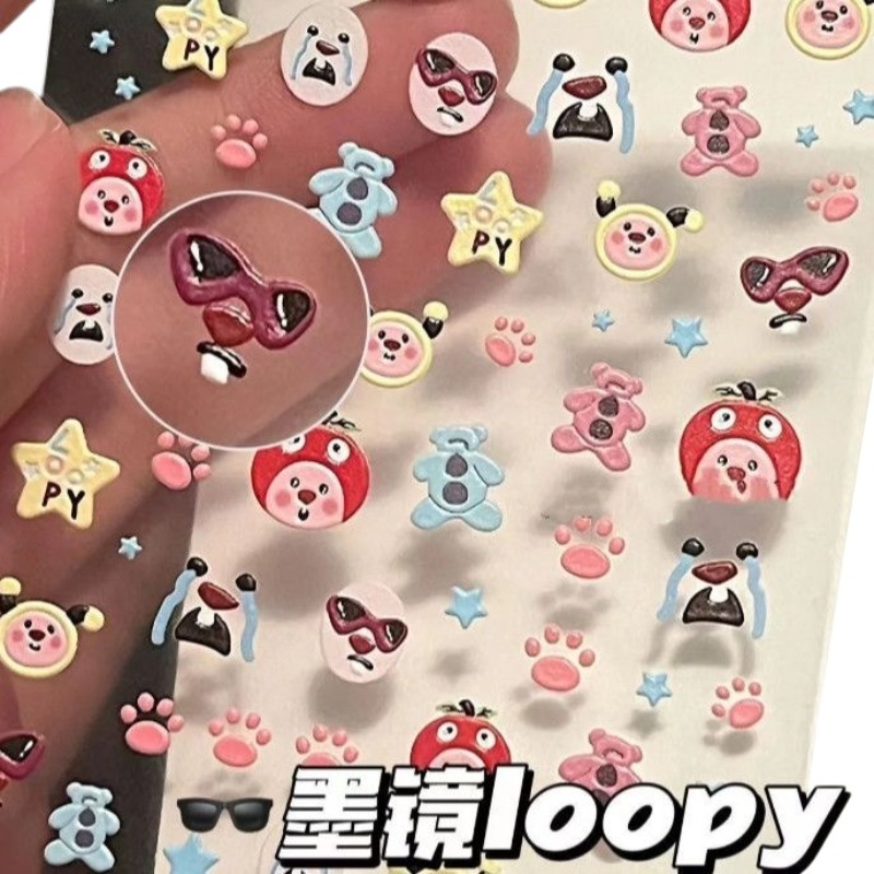 Adesivo 3D in rilievo Loopy, a - Nail Tech Accessories recensione e prezzo