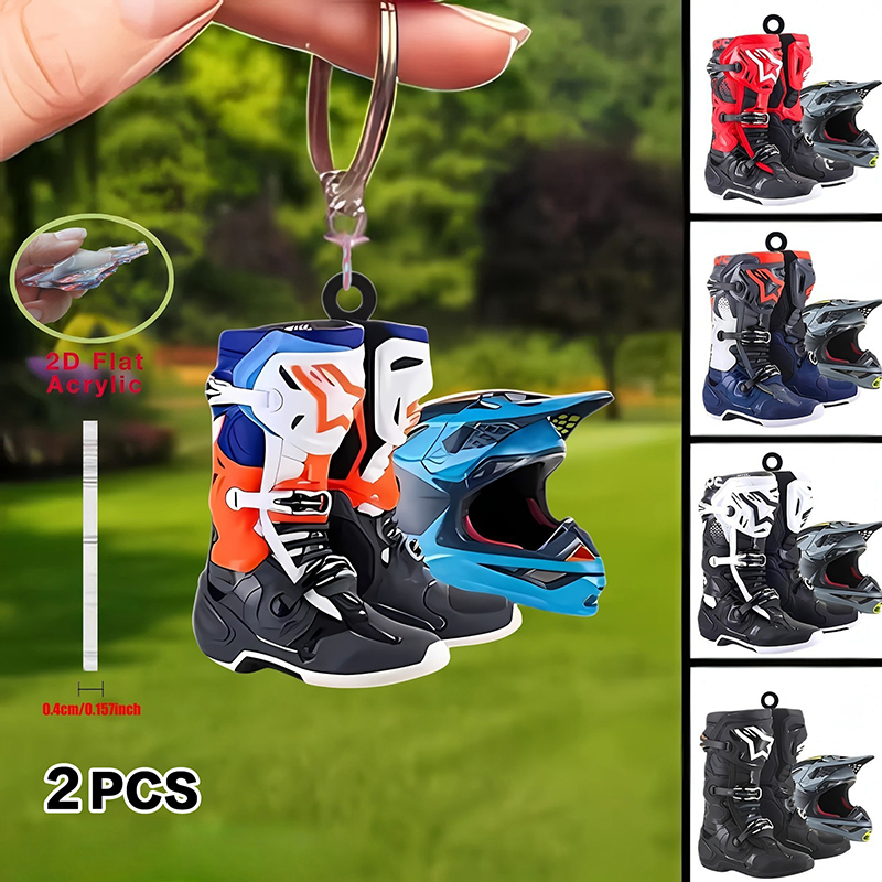 2 Pezzi Portachiavi 2D Piatto  - Tech Accessories Bag recensione e prezzo
