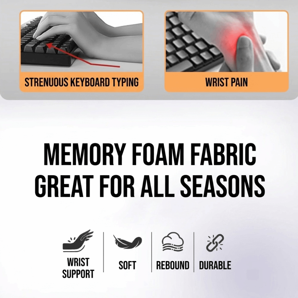 Supporto Ergonomico Antiscivol - Keyboard Wrist Pad Leather recensione e prezzo