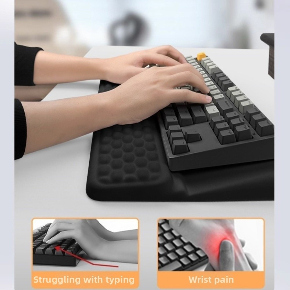 Supporto Ergonomico Antiscivol - Keyboard Wrist Pad Leather recensione e prezzo