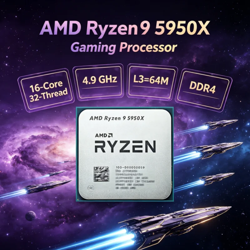 AMD Ryzen 9 5950X DDR4 3.4 GHz - Amd Cpu Ryzen 9 recensione e prezzo