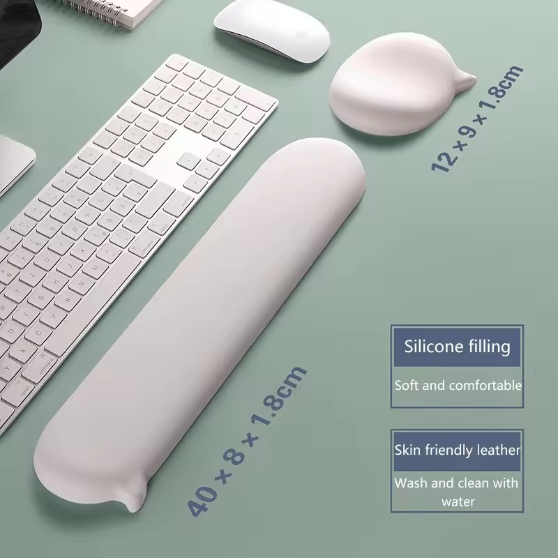 Supporto per poggiapolsi in si - Keyboard Wrist Pad Leather recensione e prezzo