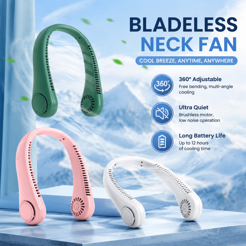 Ventilatore da Collo Senza Pal - Usb Fan Silent recensione e prezzo