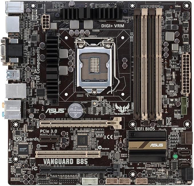 Scheda madre ASUS VANGUARD B85 - Intel Cpu Core I7 recensione e prezzo