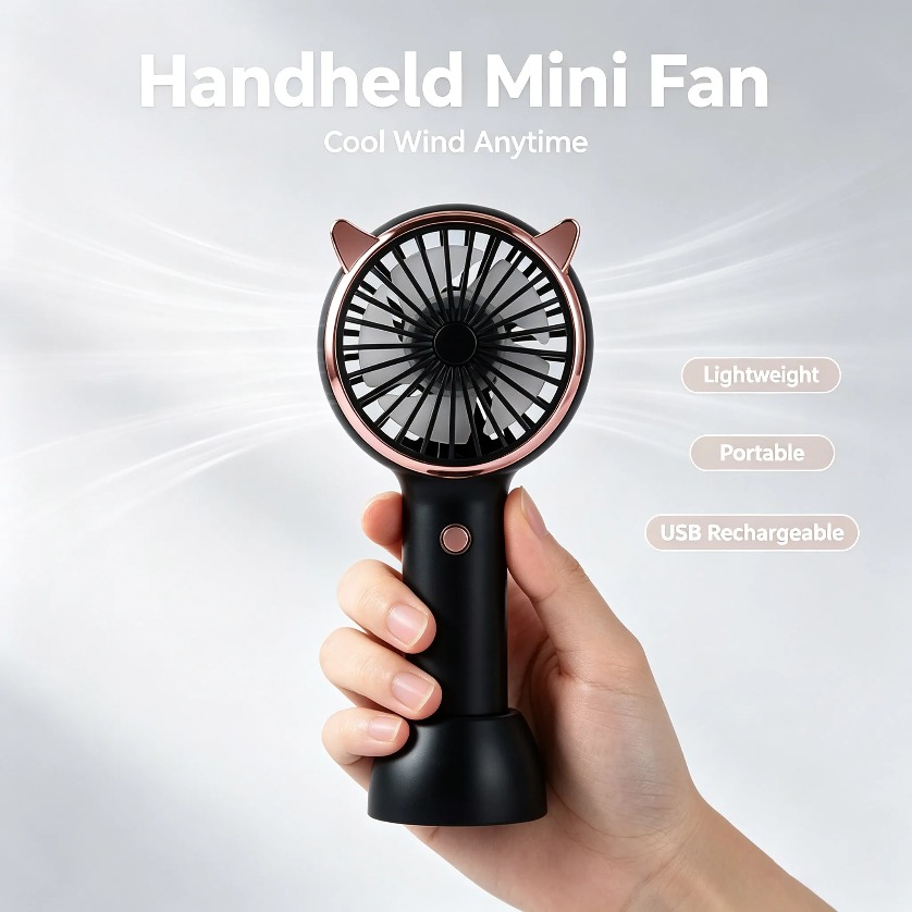 Ventilatore Portatile a Forma  - Usb Fan Silent recensione e prezzo