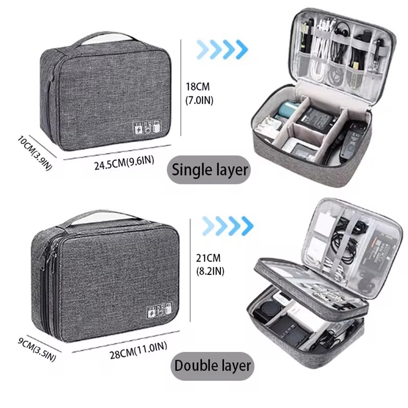 Borsa Portacavi da Viaggio, Or - Tech Accessories Kit recensione e prezzo